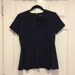 Theory Peplum Top